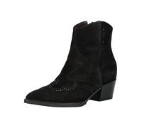 Bikerboots NERO GIARDINI "Nero Giardini Stiefelette Veloursleder", Damen, Gr. 38, schwarz, Veloursleder, Schuhe Bikerboots (71421612-38) schwarz