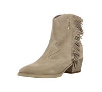 Bikerboots NERO GIARDINI "Nero Giardini Stiefelette Veloursleder", Damen, Gr. 39, camel, Veloursleder, Schuhe Bikerboots (98697510-39) camel