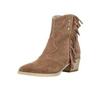 Bikerboots NERO GIARDINI "Nero Giardini Stiefelette Veloursleder", Damen, Gr. 39, braun, Veloursleder, Schuhe Bikerboots (61879343-39) braun