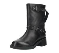Bikerboots REGARDE LE CIEL "Regarde Le Ciel Stiefelette Glattleder", Damen, Gr. 38, schwarz, Glattleder, Schuhe Bikerboots (39267054-38) schwarz