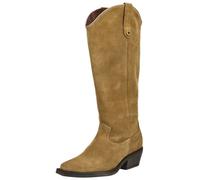 Bikerboots STEVE MADDEN "STEVE MADDEN Stiefel Veloursleder", Damen, Gr. 41, khaki, gruen, Veloursleder, Schuhe Bikerboots (72932916-41) khaki, gruen
