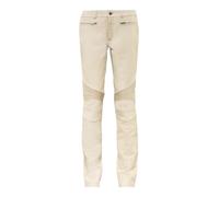 Bikerhose RICANO "Lederhose Donna", Damen, Gr. S, Länge 34, weiß, Obermaterial: 100% Ziegennappaleder GONA., schmal, Hosen, Handgefertigt aus echtem Leder (37796032-S) weiß