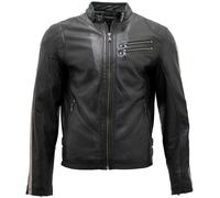 Bikerjacke aus Racer-Nappaleder XL