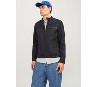 Jack & Jones Dylan Biker Lederjacke (Herstellerartikelnummer: 12264806-JetBlack-XS)