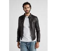 JCC Bikerlederjacke mit zwei Brusttaschen 51167 52 braun Herren Lederjacken Jacken Mäntel 52 brown