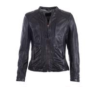 JCC Lederjacke inklusive kurzem Stehkragen M schwarz Damen Lederjacken Jacken Mäntel M black