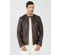 Bikerjacke MAZE "42024136", Herren, Gr. 3XL, braun, Obermaterial: 100% Lammleder; Futter: 100% Baumwolle; Ärmelfutter 100% Polyester; Taschenfutter: 100% Baumwolle, Jacken (46676030-XXXL) braun