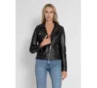 Mustang Lederjacke Damen schwarz, M