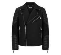 Bikerjacke PHILIPP PLEIN "Bikerjacke", Herren, Gr. XXL, schwarz (02, schwarz), Jacken (13783345-XXL) 02, schwarz