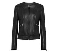 Leder Biker-Jacke S