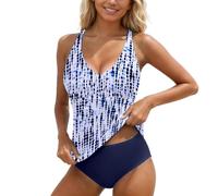 Bikini BH Damen Bademoden Push Up Bademode Elastische Gerippte Bademode Bauchweg High Waist Badeanzug Triangel Badeanzug Strand Ties Sexy Bikini Brazilian Style Damen Cross Back Badeanzüge #1