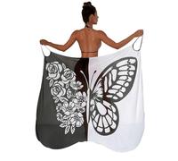 Bikini Cover Up Strandkleid Lang Strandkleider Damen Sommer Beachwear Damen Große Größen Spaghettiträger-Kleid Kleid Strand Cover Ups Strand-Kleid Sommer-Strandkleid Swim Cover Up Langes Strandkleid