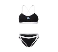 Bikini Damen Arena Icons Cross SO Schwarz 34