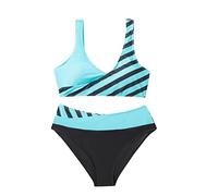 Bikini Damen Große Brüste Bauchweg Badeanzug,Schwimmkleidung,Bikini Oberteil Große Größen,Tankini Mit Bügel Und Shorts,Bikini Dicke Frauen,Bademode Kurvige Frauen