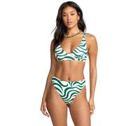 Bikini-Hose BILLABONG "All The Waves Hi Maya", Damen, Gr. S, US-Größen, grün (evergrün), Obermaterial:78% Polyamid, 22% Elasthan;, Badehosen Bikini-Hose (10065650-S) evergrün