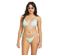 Bikini-Hose BILLABONG "Happy Dance", Damen, Gr. XS, blau, Obermaterial:96% Nylon 4% Elasthan., Badehosen Bikini-Hose (48167409-XS) blau