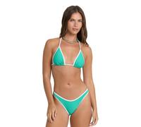 Bikini-Hose BILLABONG "Tanlines Bound Hike", Damen, Gr. XS, grün (paradise grün), Obermaterial: 91% Polyester, 9% Elasthan., Badehosen Bikini-Hose (95502344-XS) paradise grün