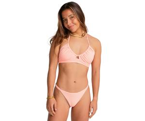 Bikini-Hose BILLABONG "Tanlines", Damen, Gr. L, US-Größen, rosa (peach tart), Obermaterial: 91% Polyester, 9% Elasthan., Badehosen Bikini-Hose (42644407-L) peach tart