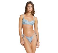 Bikini-Hose BILLABONG "Trippin Tides Bells", Damen, Gr. L, US-Größen, blau (denim), Obermaterial:78% Nylon 22% Elasthan;, Badehosen Bikini-Hose (52150816-L) denim