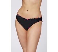 Bikini-Hose CHIEMSEE, Damen, Gr. 42, schwarz beauty, 80% Polyamid, 20% Elasthan, Badehosen Bikini-Hose (79064809-42) schwarz beauty