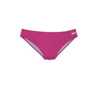 Bikini-Hose ELBSAND "Letra", Damen, Gr. 44, N-Gr, pink (fuchsia), Recycling-Polyamid, unifarben, Badehosen Bikini-Hose, in klassischen Farben (13421510-44) fuchsia
