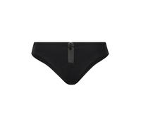 Bikini-Hose HUGO UNDERWEAR "WAVE BRAZILIAN", Damen, Gr. XL, N-Gr, schwarz (schwarz 001), Microfaser, Obermaterial: 65% Polyamid, 35% Elasthan, unifarben, Badehosen Bikini-Hose (35644810-XL)