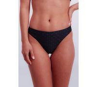 Bikini-Hose JOOP "Diamond Cornflower", Damen, Gr. 42, N-Gr, bunt (aop), Elasthan, Polyamid, gemustert, unifarben, Badehosen Bikini-Hose, mit diskretem Logo-Muster (62608738-42)