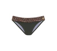 LASCANA Bikini-Hose Damen oliv-leo Gr.38