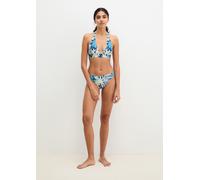 Bikini-Hose MARC O'POLO "Bohemian Leaf AOP", Damen, Gr. S, N-Gr, multi colour print, Obermaterial: 84% Polyamid, 16% Elasthan, Badehosen Bikini-Hose (17349018-S) multi colour print