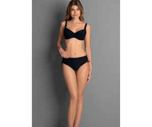 Bikini-Hose ROSA FAIA "Ive", Damen, Gr. 50, N-Gr, schwarz, LYCRA, clean, matt, unifarben, Badehosen Bikini-Hose, Mix & Match Bikinihose, beidseitige Raffung für individuelle Anpassung (89586301-50) sc