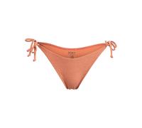 Bikini-Hose ROXY "Coconut Crew", Damen, Gr. L, US-Größen, beige (cedar wood), 78% Nylon, 17% Nylon, 4% metallisierte Fasern, 1% Elasthan, Badehosen (26121816-L) cedar wood