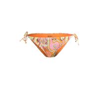 Bikini-Hose ROXY "Floraldelic", Damen, Gr. M, US-Größen, orange (mock orange roxy delic), 87% Nylon, 13% Elasthan, Badehosen Bikini-Hose (70844354-M) mock orange roxy delic