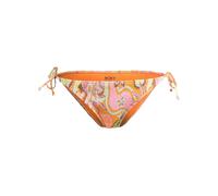 Bikini-Hose ROXY "Floraldelic", Damen, Gr. S, US-Größen, orange (mock orange roxy delic), Obermaterial: 87% Nylon, 13% Elasthan;, Badehosen Bikini-Hose (70844354-S)