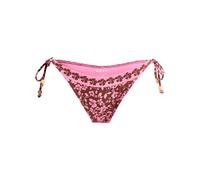 Bikini-Hose ROXY "Kerlina Hl Cheeky", Damen, Gr. M, US-Größen, pink (tiramisu kerlina border), Obermaterial: 87% Nylon, 13% Elasthan., Badehosen Bikini-Hose (46496862-M) tiramisu kerlina border