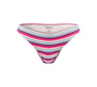 Bikini-Hose ROXY "Paraiso Stripe", Damen, Gr. XS, US-Größen, beige (brazilian sand paraiso stripeh), Obermaterial: 94% Microfaser, 6% Elasthan;, Badehosen Bikini-Hose (58166265-XS)