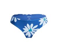 Bikini-Hose ROXY "Printed Essentials Hipster", Damen, Gr. M, blau (dutch blau flower soul), Obermaterial: 85% Polyester, 15% Elasthan., Badehosen Bikini-Hose (24377535-M) dutch blau flower soul