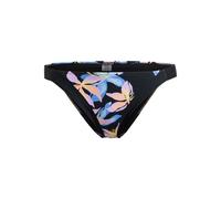 Bikini-Hose ROXY "ROXY Active", Damen, Gr. L, US-Größen, grau (anthrazit kiss), 75% Nylon, 25% Elasthan, Badehosen Bikini-Hose (59584229-L) anthrazit kiss