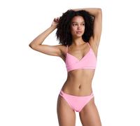 Bikini-Hose ROXY "Solid Essentials Classic", Damen, Gr. XS, pink (plumeria), Obermaterial: 85% Polyester, 15% Elasthan., Badehosen Bikini-Hose (73429943-XS) plumeria