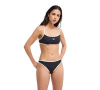 Bikini-Hose ROXY "The Retro Essentials", Damen, Gr. M, US-Größen, anthrazit, Obermaterial: 85% Microfaser, 15% Elasthan;, Badehosen Bikini-Hose (43859901-M) anthrazit
