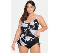 Bikini-Hose SHEEGO, Damen, Gr. 46, Normalgrößen, schwarz, Elasthan, Polyamid, Badehosen Bikini-Hose (52008025-46) schwarz