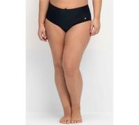 Bikinihose in hohem Schnitt, mit Shaping-Einsatz, tiefblau, Gr.50