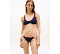 Bikini-Hose "SIDE", Damen, Gr. S (36), N-Gr, schwarz night navy, Microfaser, Obermaterial: 80% Nylon, 20% Elasthan, TOMMY HILFIGER SWIMWEAR, Badehosen Bikini-Hose (42449247-S) schwarz night navy