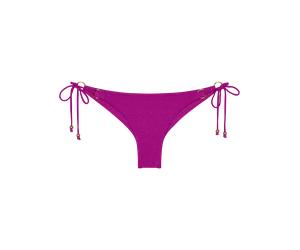 Bikini-Hose TRIUMPH "Summer Sunset Brazilian", Damen, Gr. 46, N-Gr, pink (raspberry juice), Glitzergarne;Microfaser, Obermaterial: 70% Polyamid, 16% metallisierte Fasern, 14% Elasthan, Badehosen Bikin