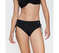Bikini-Hose TRIUMPH "Summer Twist Midi", Damen, Gr. 36, N-Gr, schwarz, Microfaser, Obermaterial: 77% Polyamid, 23% Elasthan, Badehosen Bikini-Hose, mit verstellbarer seitlicher Schnürung (65431208-36)