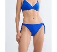 Bikini-Hose TRIUMPH "Summer Twist Tai 01", Damen, Gr. 38, N-Gr, racing blau, Microfaser, Obermaterial: 77% Polyamid, 23% Elasthan, Badehosen Bikini-Hose, Eleganz und Komfort (86565065-38) racing blau