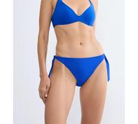 Bikini-Hose TRIUMPH "Summer Twist Tai 01", Damen, Gr. 44, N-Gr, blau (racing blau), Microfaser, Obermaterial: 77% Polyamid, 23% Elasthan, Badehosen Bikini-Hose, Eleganz und Komfort (86565065-44) racin