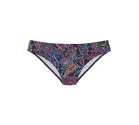 Bikini-Hose VENICE BEACH "Paislee", Damen, Gr. 32, N-Gr, schwarz (schwarz bedruckt), Recycling-Polyamid, Paisleymuster, bedruckt, Badehosen Bikini-Hose, im Paisley-Druck (18733863-32) schwarz bedruckt