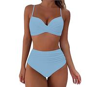 Bikini Plus Size Bikini Neckholder Damen Strand Poncho Frauen sportbadeanzüge für Damen bauchweg Kleid Freya Bikini strandtunika Bikini Bikini Oberteil Push up Bandeau Brazilian Bikini Damen