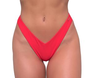 Bikini-Unterteil Damen Hawaii im V-förmigen brasilianischen Stil Red 1 St