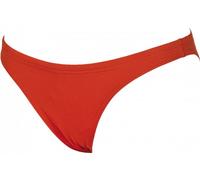 Bikinihose arena solid bottom red/white 32